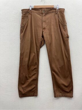 Key Men’s 38x30 Brown Carpenter Dungarees